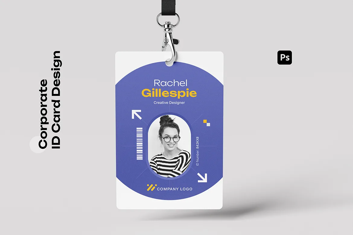 Corporate ID Card Template