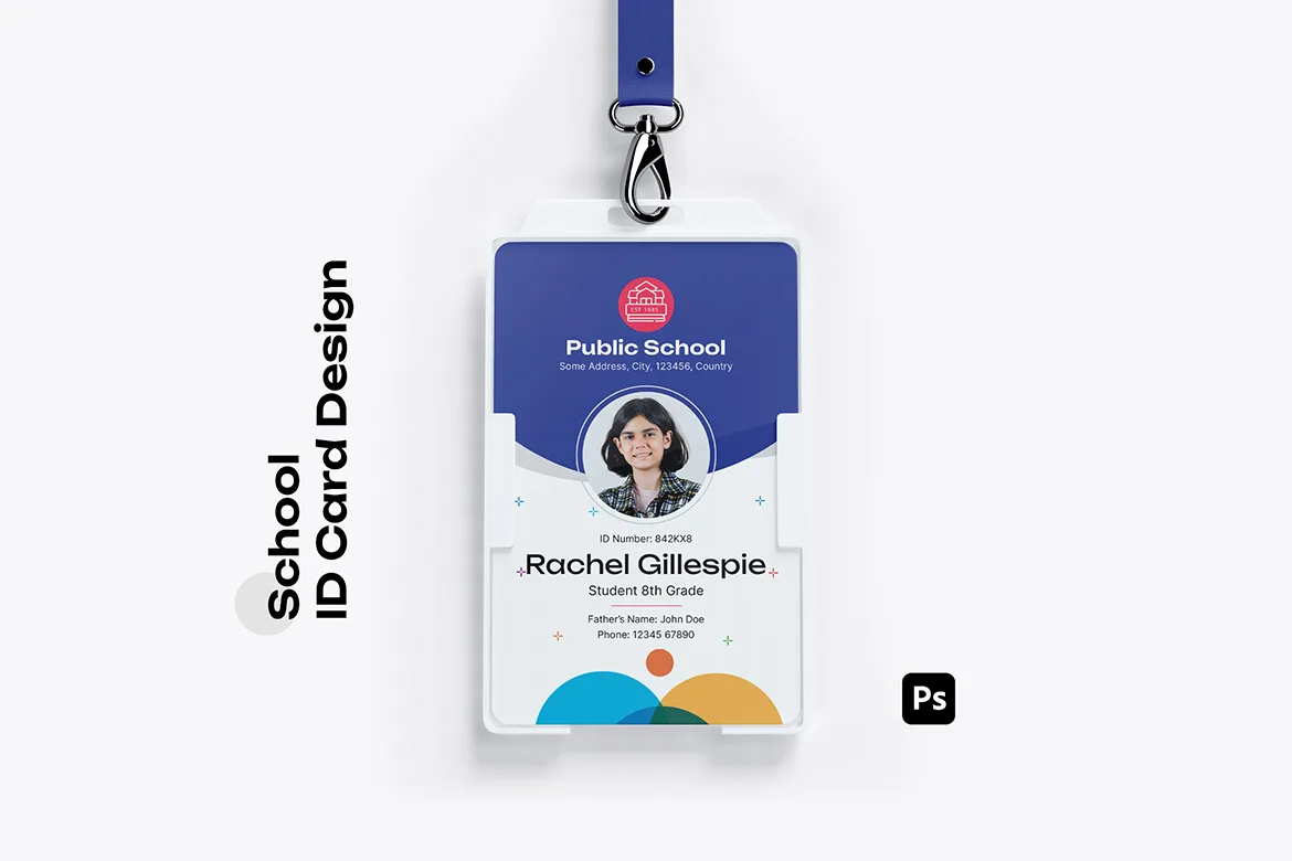 School Student ID Card Template (2)
