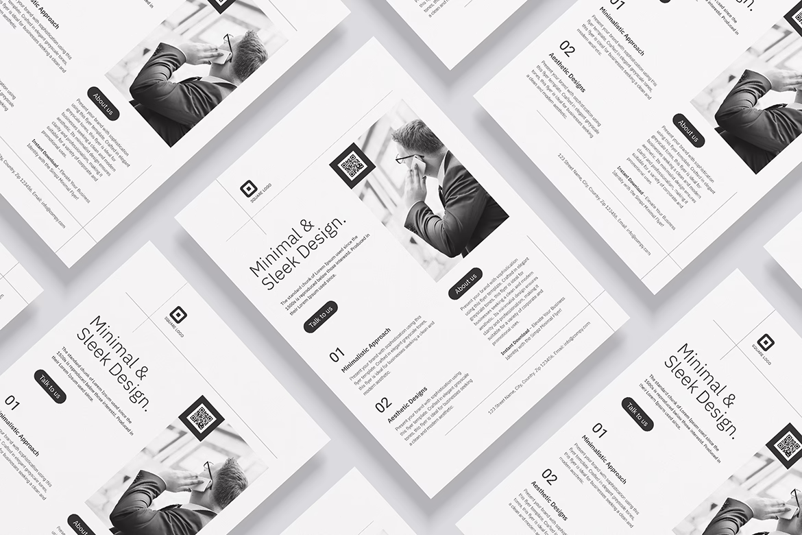 Minimal Corporate Flyer Template