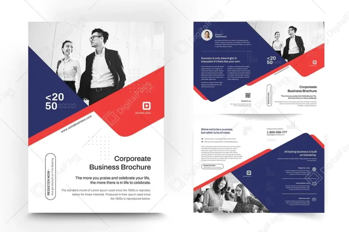 Bifold Brochure Template