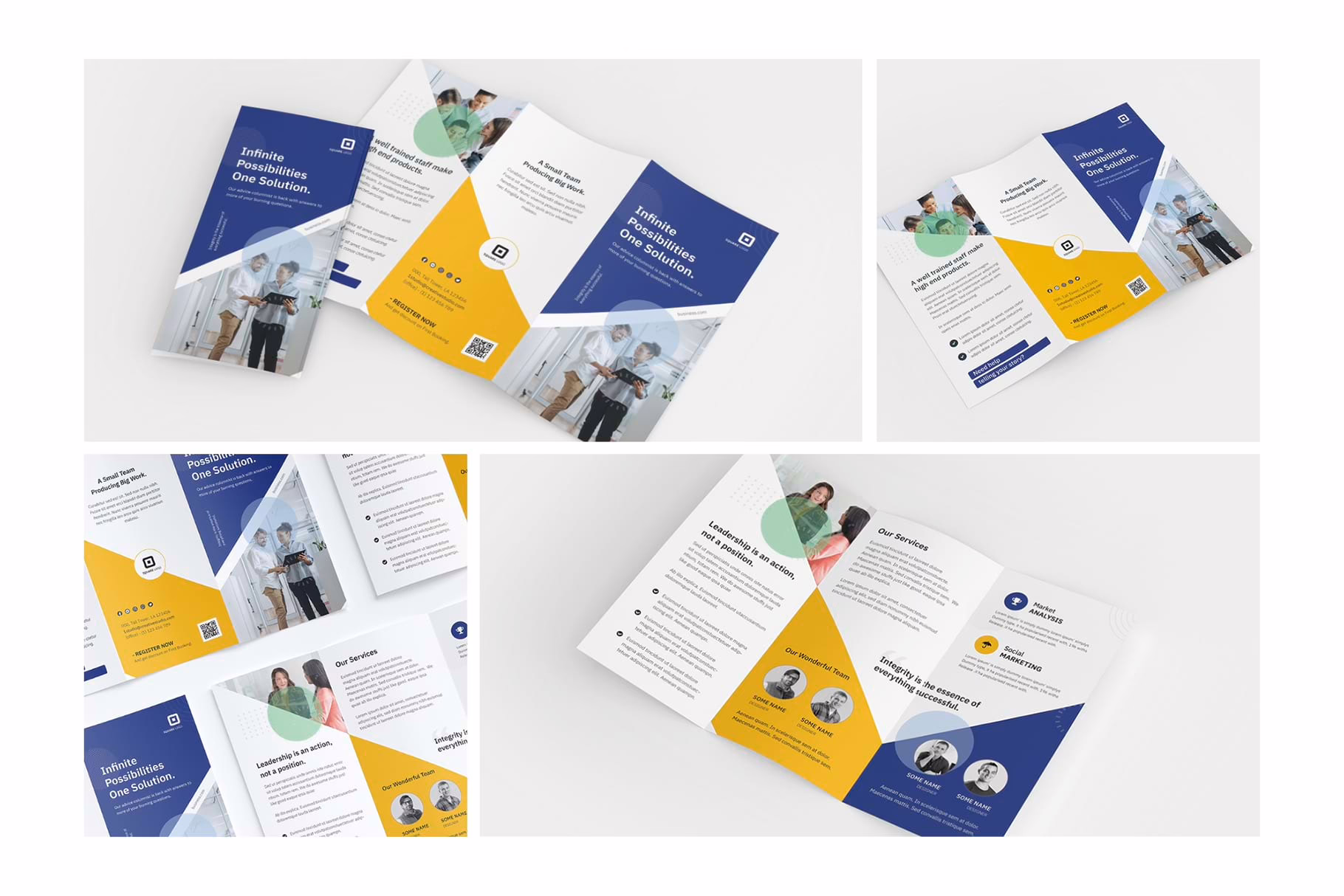 Corporate Trifold Brochure Bundle