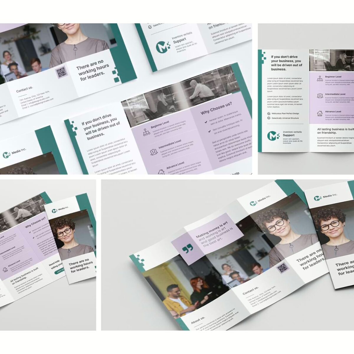 Corporate Trifold Brochure Bundle