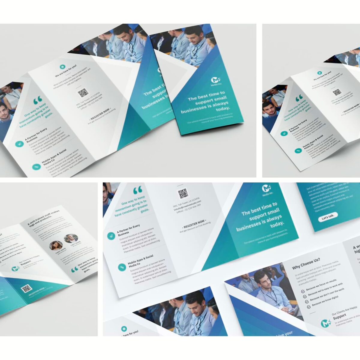Corporate Trifold Brochure Bundle