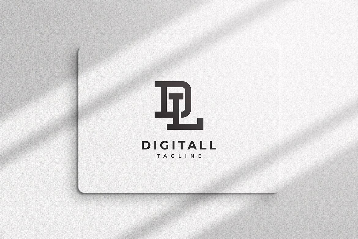 Letter DL Monogram Logo Template