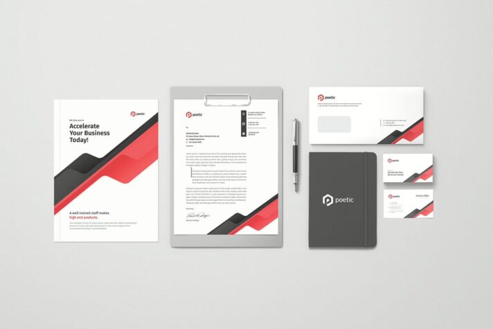 branding stationery template