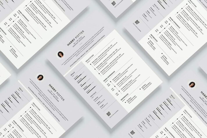 Modern Minimal Resume Template