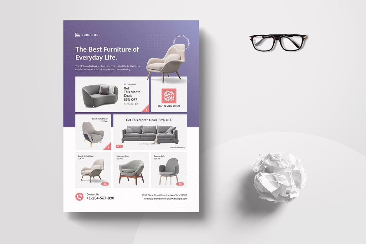 Product Catalog Flyer Template