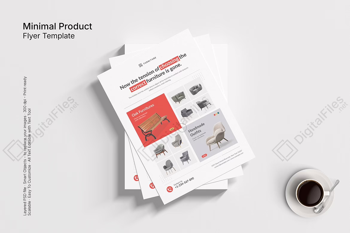 Product Catalog Flyer Template