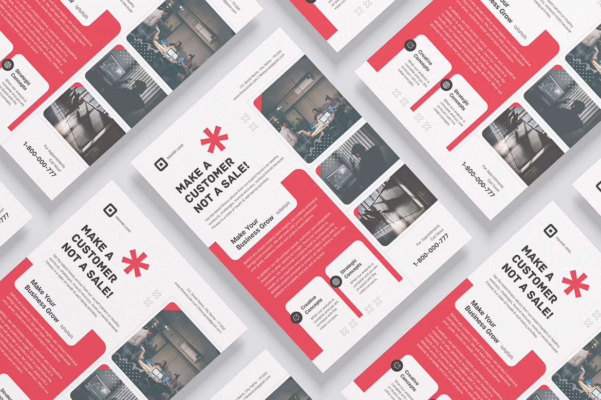 Minimal Corporate Flyer Template