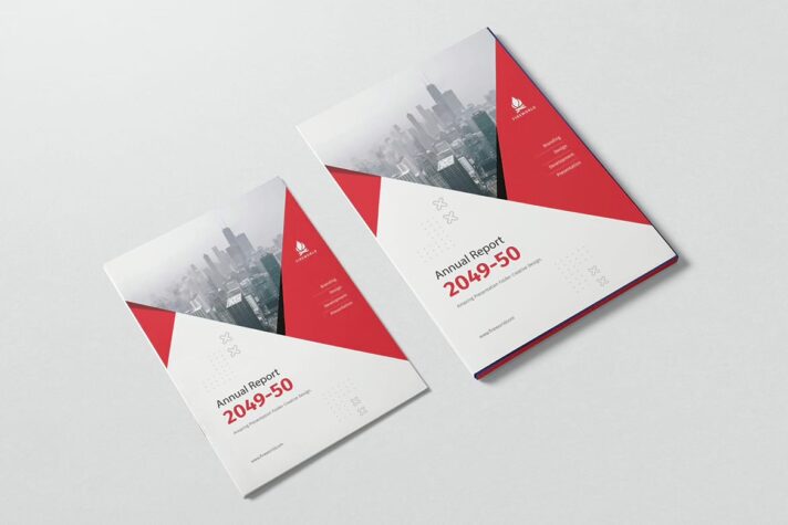 Presentation Folder Design Template