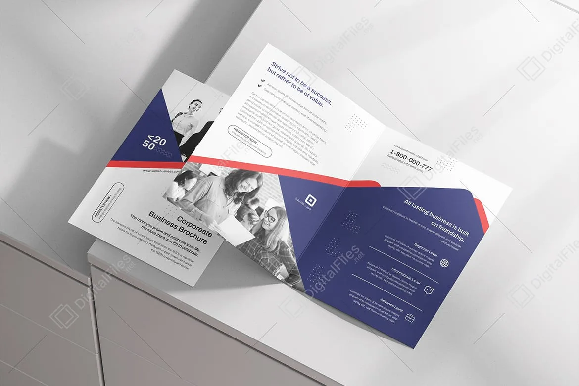 Bifold Brochure Template