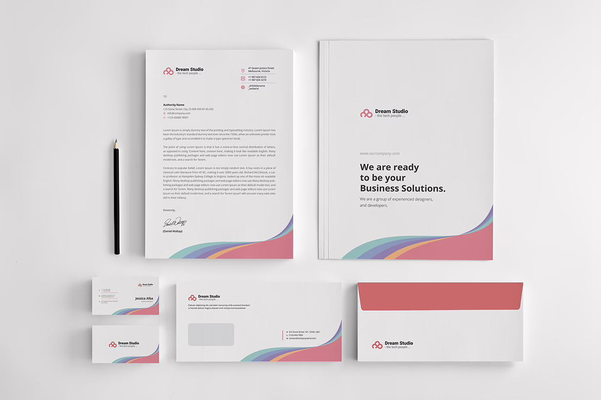 Branding Stationery Pack Template