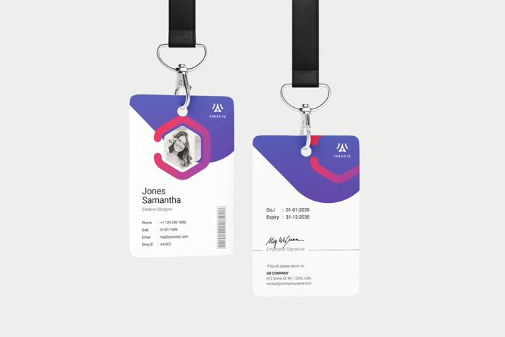 Employee ID Card Template