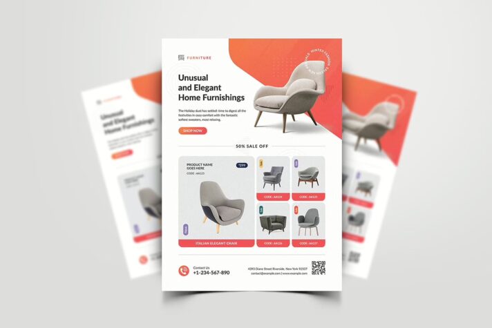 Product Catalog Flyer Template