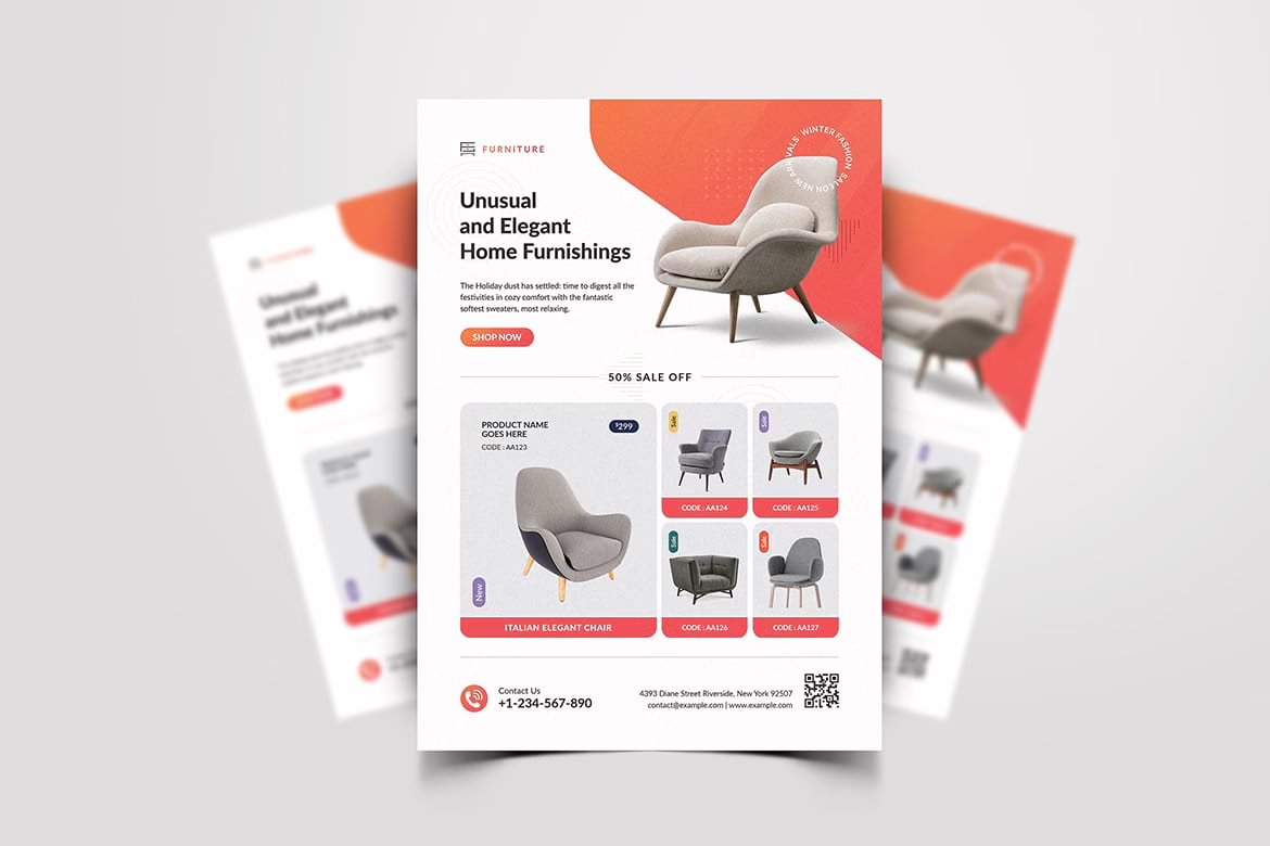 Product Catalog Flyer Template