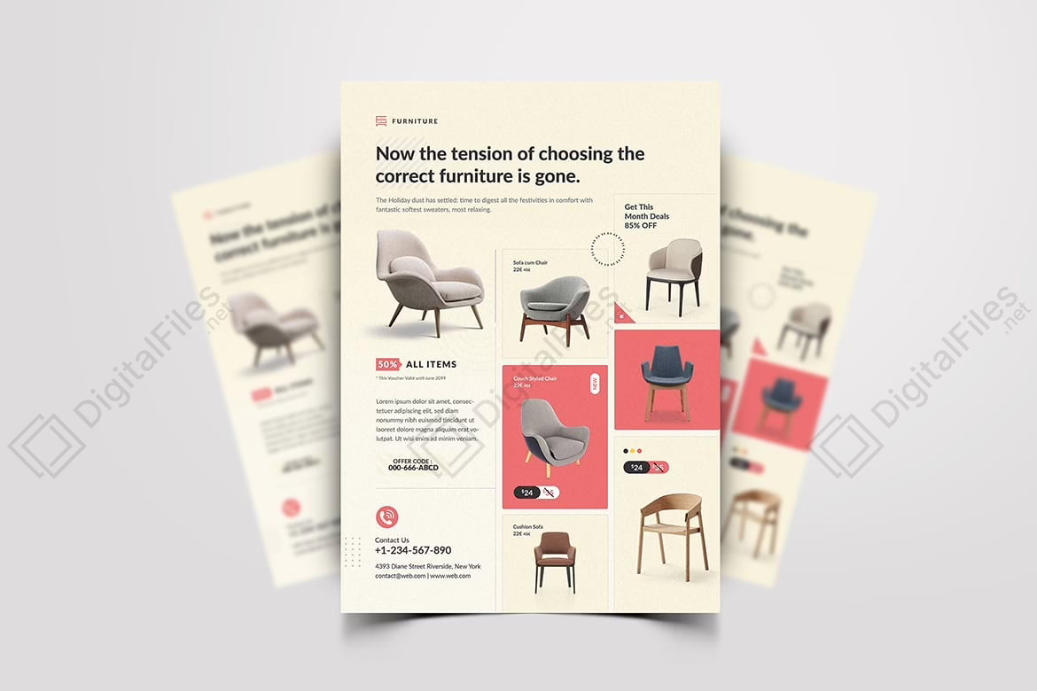 Product Catalog Flyer Design