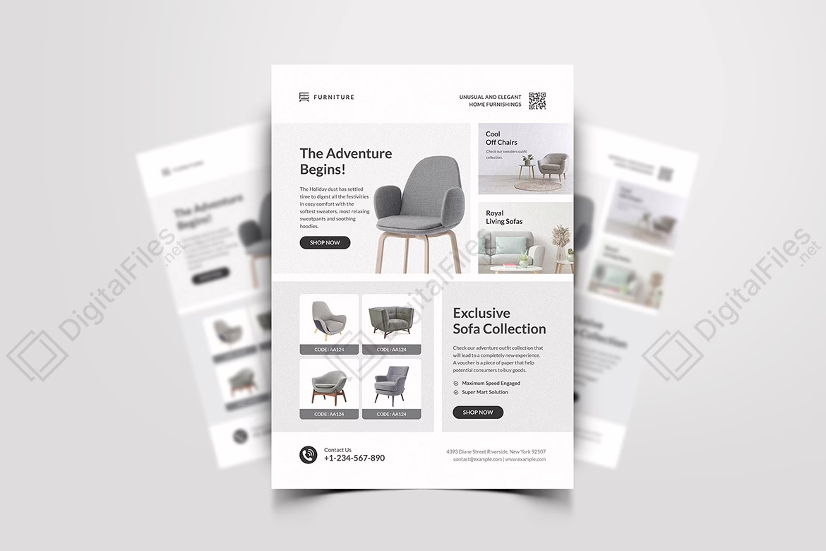 Product Catalog Flyer Template