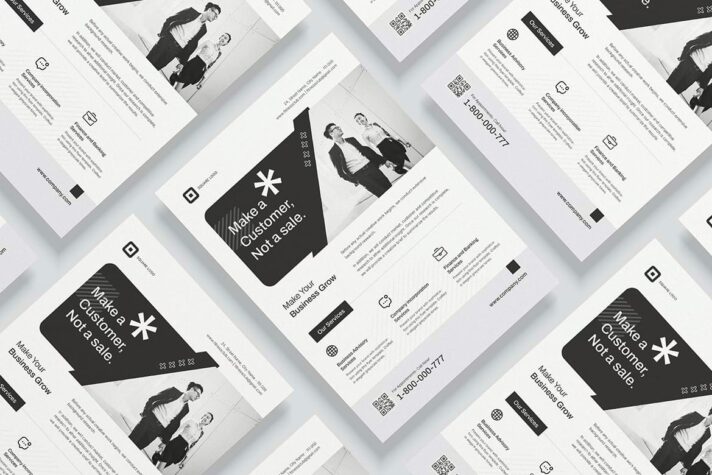 Minimal Corporate Flyer Design