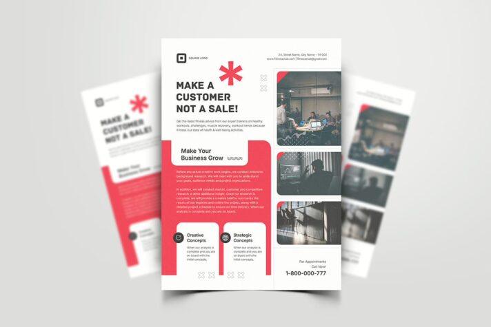 Minimal Corporate Flyer Template