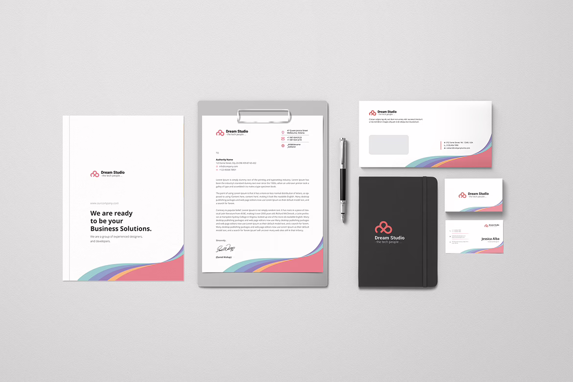 Branding Stationery Pack Template
