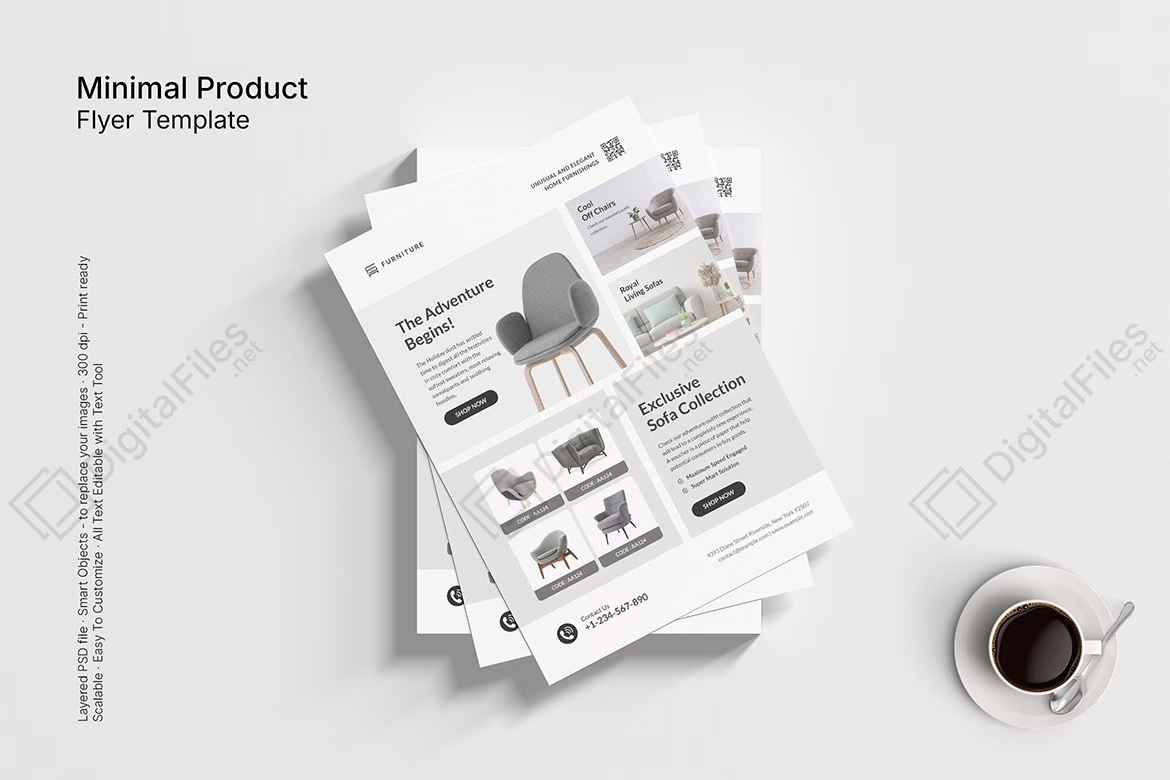 Product Catalog Flyer Template