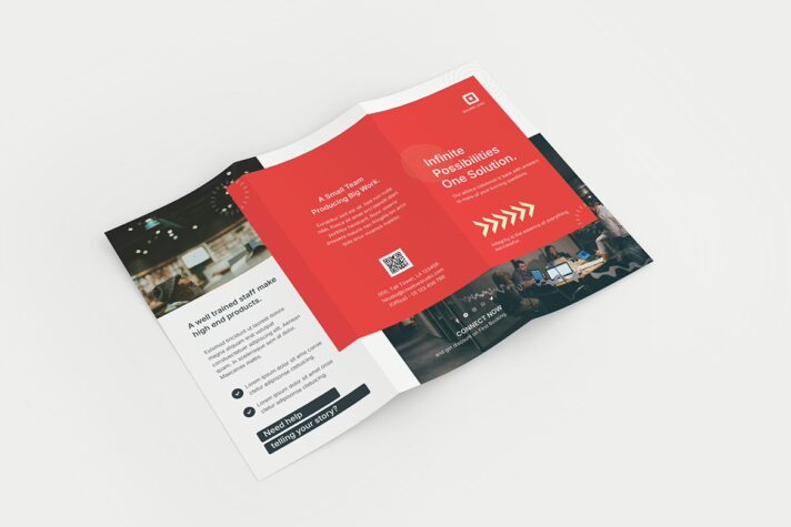 Creative Corporate Trifold Brochure Template