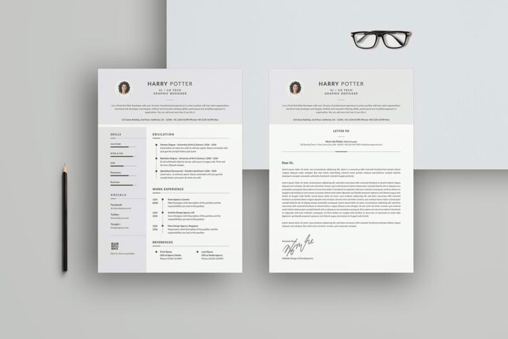 Modern Minimal Resume Template