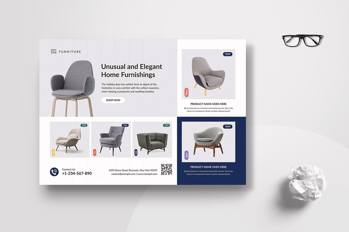 Product Catalog Flyer Template