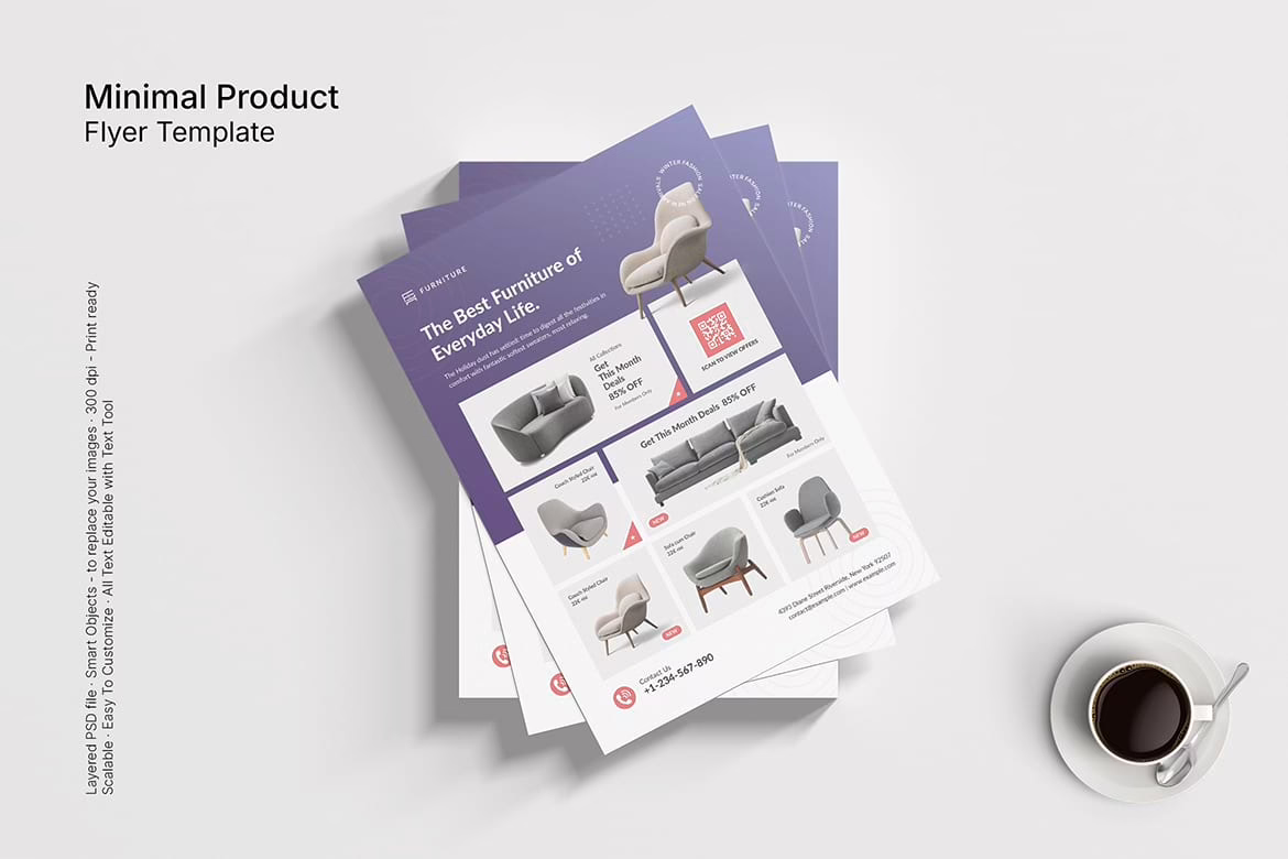 Product Catalog Flyer Template