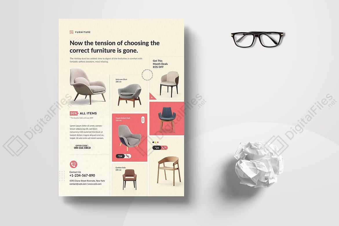 Product Catalog Flyer Design