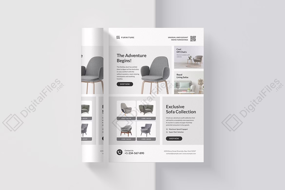 Product Catalog Flyer Template