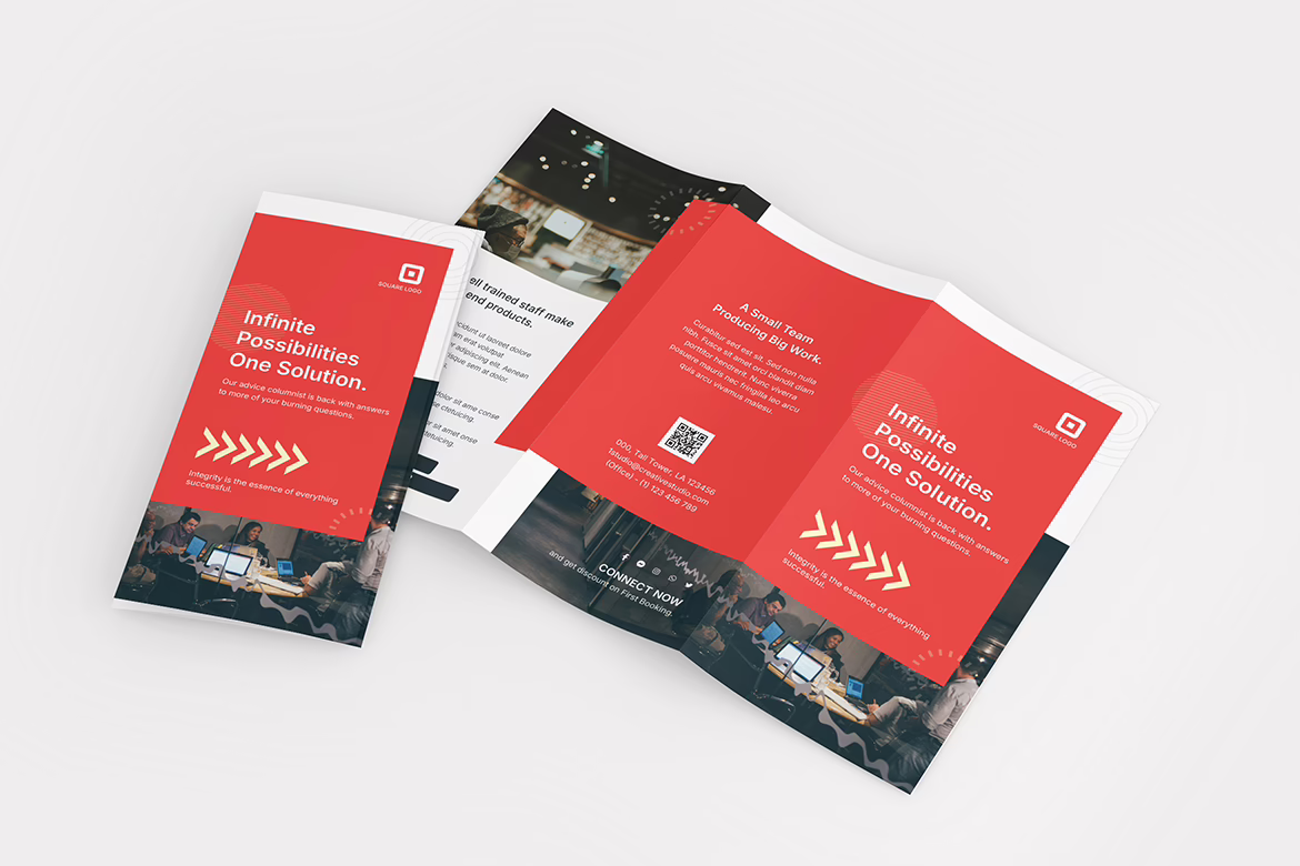 Creative Corporate Trifold Brochure Template