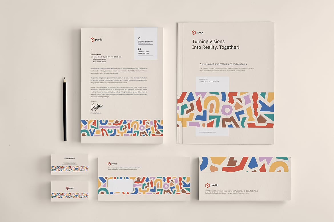 Branding Stationery Pack Template