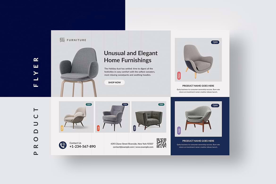 Product Catalog Flyer Template