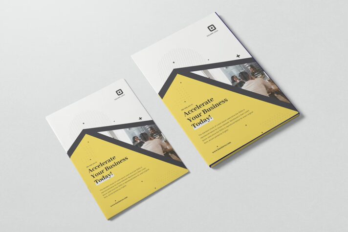 Presentation Folder Design Template