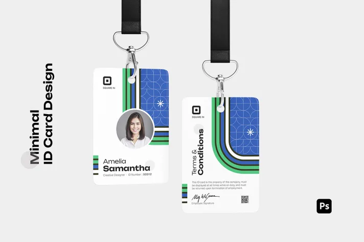 ID Card and Email Signature PSD Templates