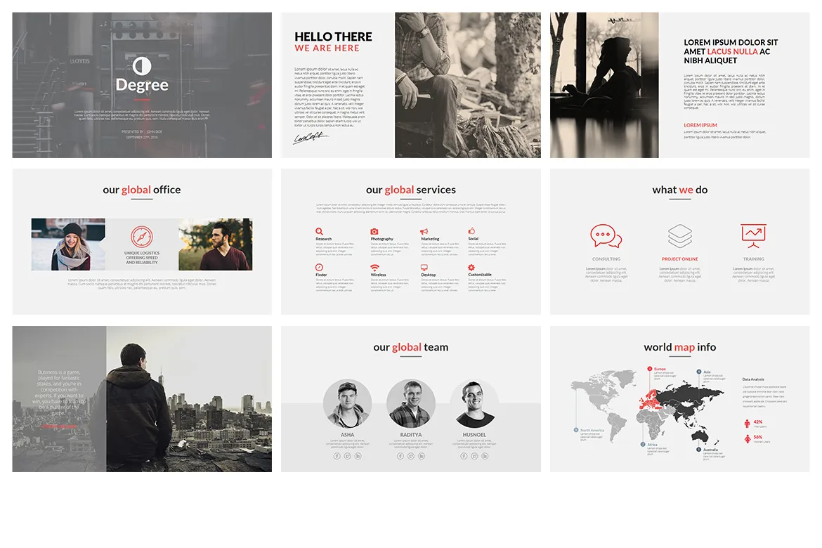 Corporate Presentation Template