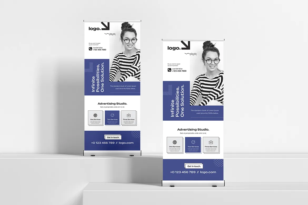 Corporate Roll-up Banner Template