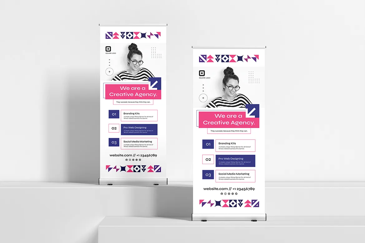 Agency Roll-up Banner Template