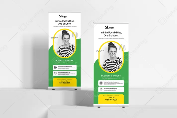 Corporate Roll up Banner Template – Vol 04