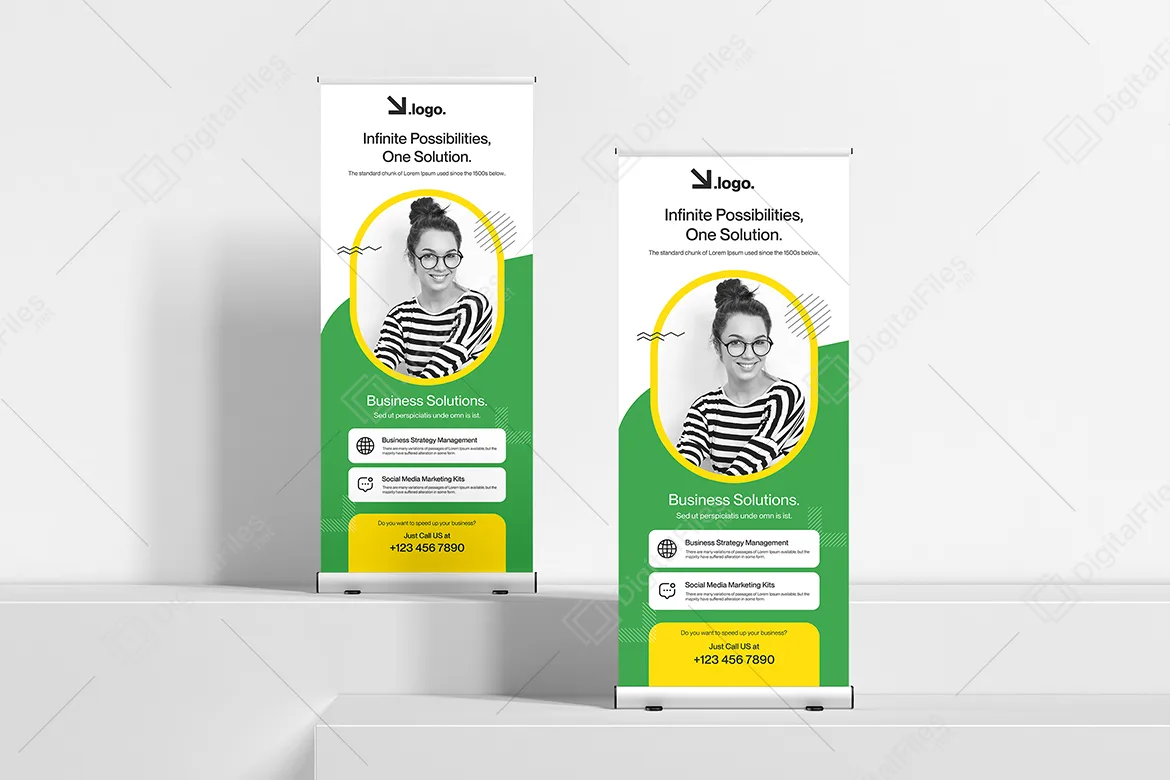Corporate Roll up Banner Template – Vol 04