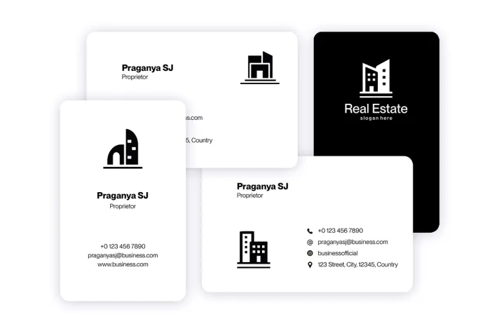 minimalist real estate logo