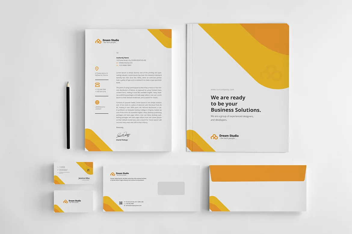 Branding Stationery Pack Template