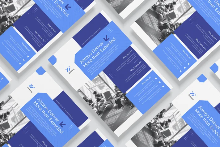 Clean Corporate Flyer Template – Vol 19