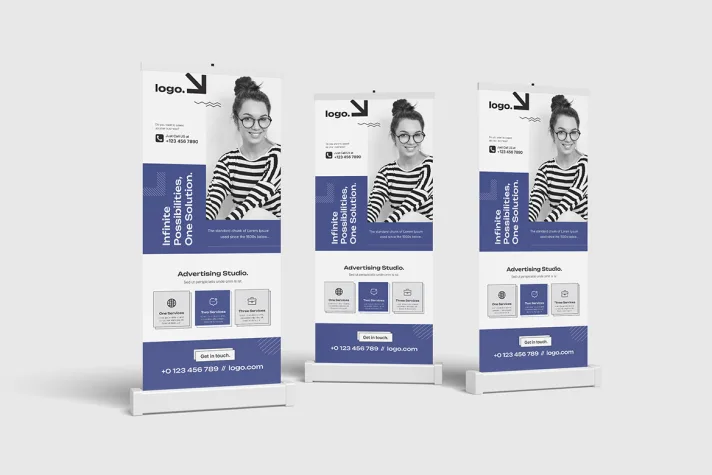 Corporate Roll-up Banner Template