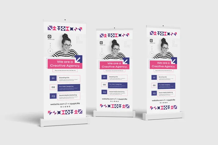 Agency Roll-up Banner Template
