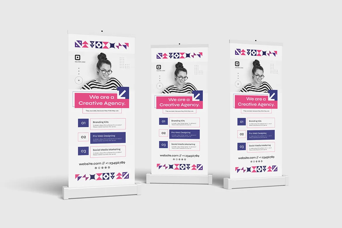 Agency Roll-up Banner Template