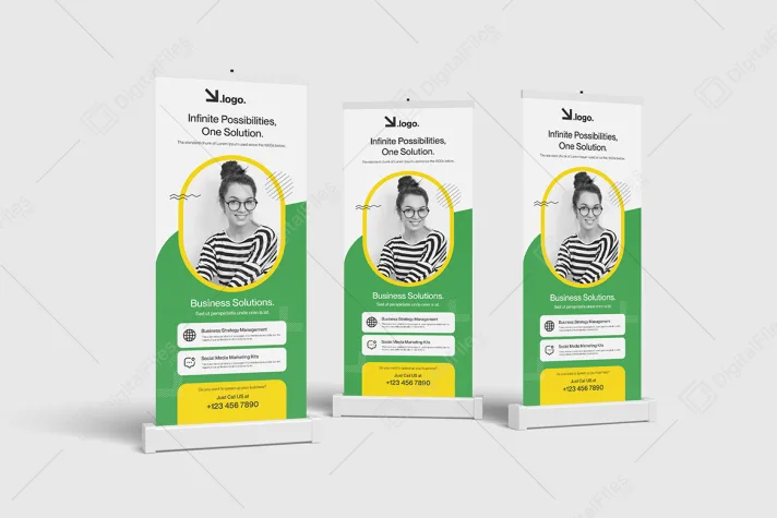 Corporate Roll up Banner Template – Vol 04