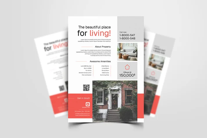Real Estate Flyer Template – Vol 01