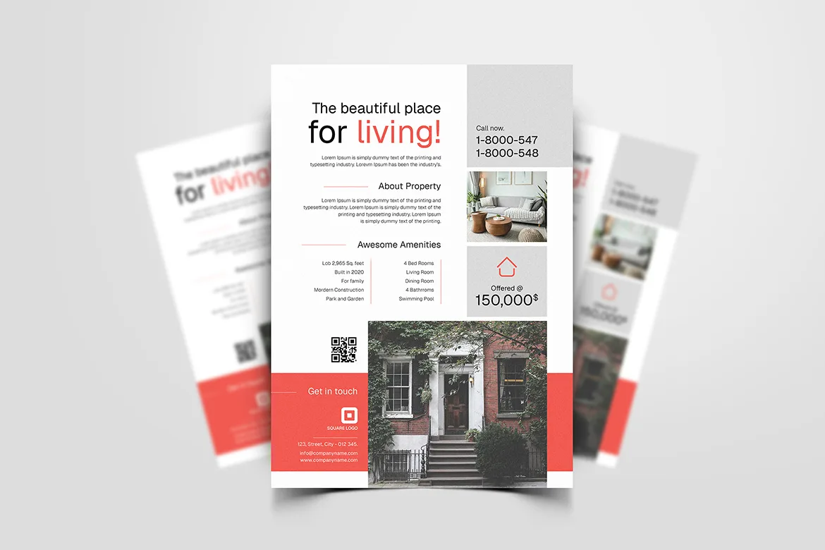 Real Estate Flyer Template – Vol 01